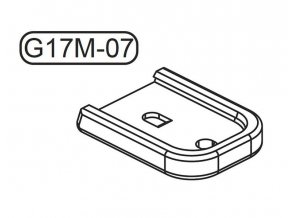 Patka zásobníku pro GHK Glock 17 (G17M-07)