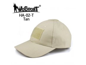 Čepice BASEBALL CAP suchý zip - písková
