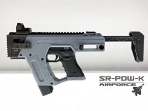 SRU - Airsoft PDW-K Conversion Kit pro Glock - Šedý