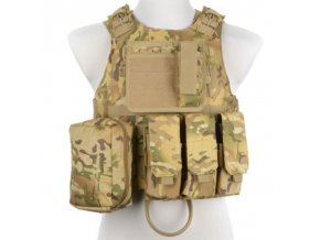 Taktická vesta KAM-06 - Multicam