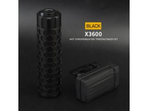 Nasvětlovací tlumič X3600 plus chrono - černý