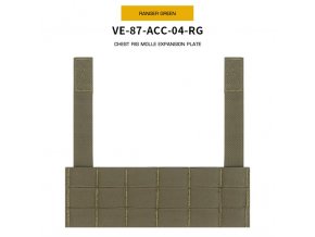 Chest Rig Molle Expansion panel - Ranger Green