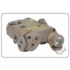 FMA AN/PEQ15 LA-5 IR upgrade verze (LED svítilna, IR přísvit, zelený laser) - Písková