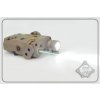 FMA AN/PEQ15 LA-5 IR upgrade verze (LED svítilna, IR přísvit, zelený laser) - Písková