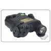 FMA AN/PEQ15 LA-5 IR upgrade verze (LED svítilna, IR přísvit, zelený laser) - Černá