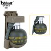 Wosport Dummy granát M67 (imitace) plus molle držák - pískový