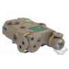 FMA AN/PEQ15 LA-5 upgrade verze (LED svítilna, zelený / IR laser) - Písková