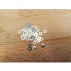 RetroArms set vymezovacích podložek INOX (Ø3 mm - 0,1 / 0,2 / 0,5 mm) - 60 ks