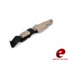 Tréninkový nůž M37 Seal Pup, pískový - plastový