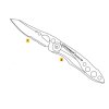 Leatherman nůž SKELETOOL(R) KBX - Coyote