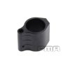 FMA kovový gas block na hlaveň M4 / M16 - Černá