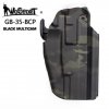 Univerzální opaskové pouzdro GB35 Full size (Glock 17, P226, M92F) - MC Black