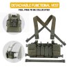 WST Taktický Chest rig D3CRX - Černý