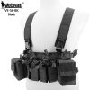 WST Taktický Chest rig D3CRX - Černý