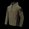 Mikina RANGE HOODIE - TopCool - olivová/černá