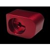 Zvětšená hliníková patka CO2 zásobníku AAP01 Assassin - červená