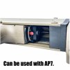 CNC hliníkový závěr ADVANCED Lite s natahovací pákou pro AAP01/C - Černá