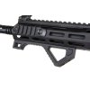 SA M4 CQB M-LOK (SA-P23 Prime(TM) Aster II ETU) s bezuhlíkovým motorem - Černá