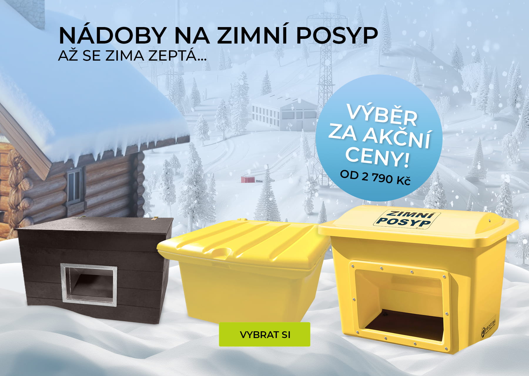 Nádoby na zimní posyp