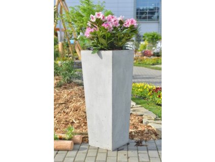 2642 betonovy kvetinac lubina 40x40x100 cm