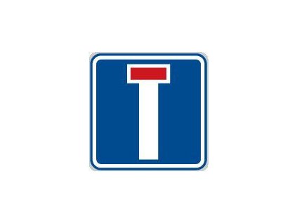 11537 znacka slepa pozemni komunikace