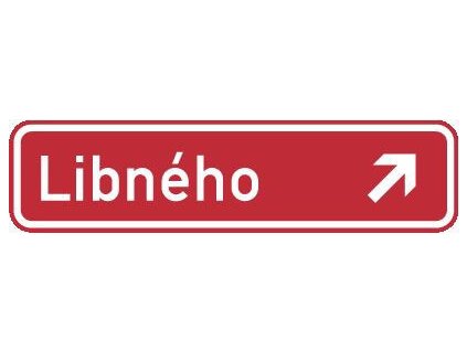 11861 znacka oznaceni nazvu ulice