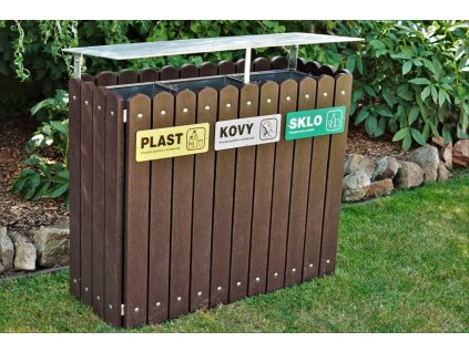 12773 odpadkovy kos recyklat se striskou