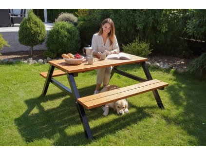 zahradni set acko kovova konstrukce pivni set posezeni male