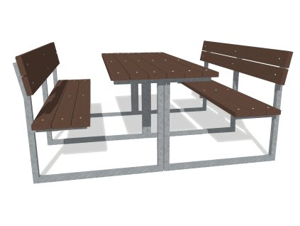 Set Zahrádka duo plast