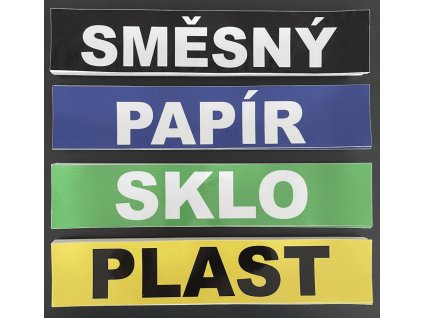 13061 samolepka na odpadkovy kos