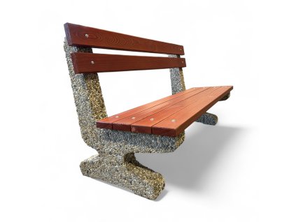 betonova lavicka styl vymyvany beton