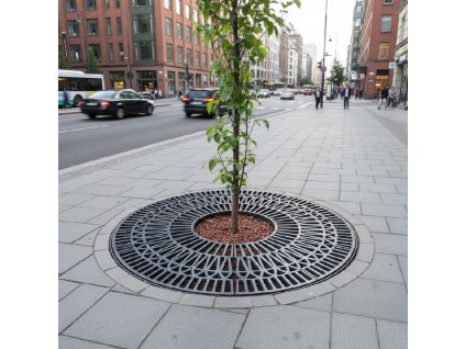 Stromova mriz litinova P2