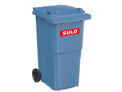 modrá plastova popelnice 240l sulo profiba