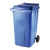 1688 plastova popelnice 240 l na papir modra