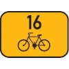 11828 znacka smerova tabulka pro cyklisty