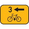 11831 znacka smerova tabulka pro cyklisty