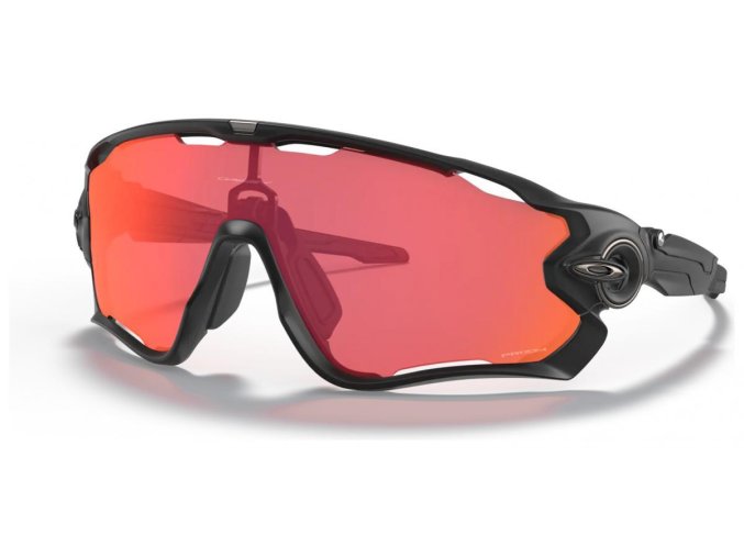 ikonicke cyklisticke okuliare s trailovym sklickom oakley jawbreaker matte black w prizm trail torch lenses
