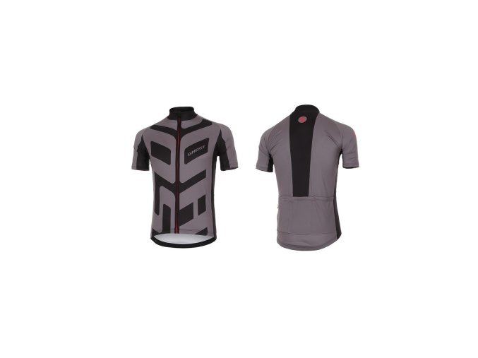 ghost performance jersey short greyblack
