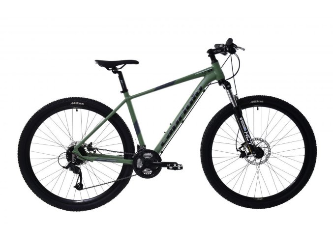 CAPRIOLO HORSKÝ BICYKEL - LC 9.2 MTB 29"/24AL, ZELENO-ČIERNÝ