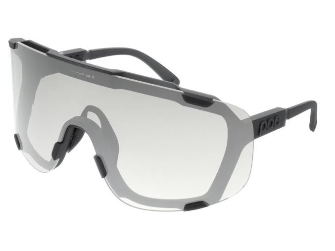 POC Devour Photochromic Translucent Black/Clarity Photochromic/Changeable grey