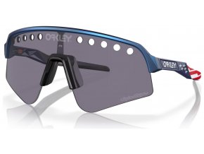 cyklisticke okuliare oakley sutro lite sweep blue colorshift w prizm grey lenses 6 v