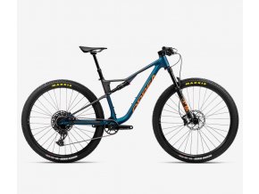 orbea oiz h20 2023 moondust blue leo orange matt