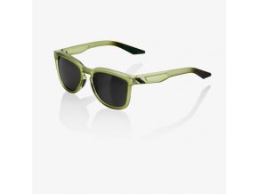 100 slnecne okuliare hudson matte translucent olive slate cierne zrkadlove skla