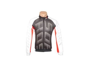 ghost factory racing jersey long blackredwhite