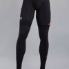 Sportful Fiandre návleky na nohy Čierne