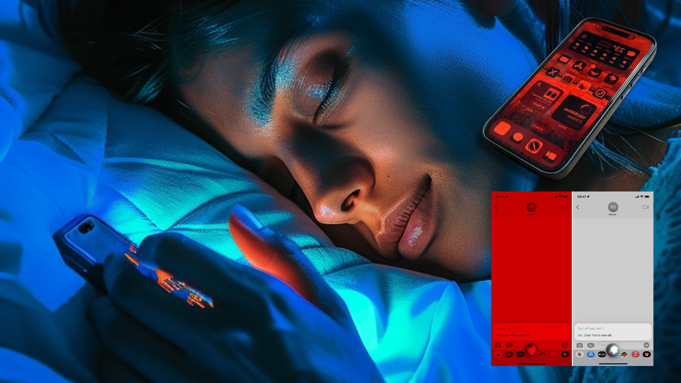 Jak nastavit červený displej na mobilu: Blokuje modré světlo a zlepší spánek