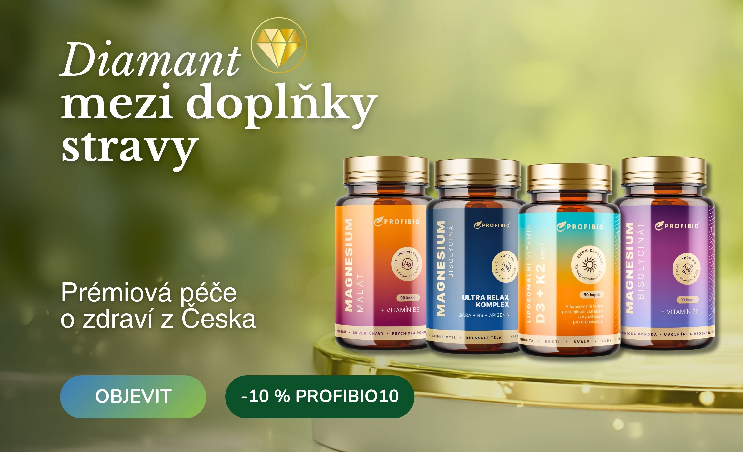Profibio premium doplňky stravy