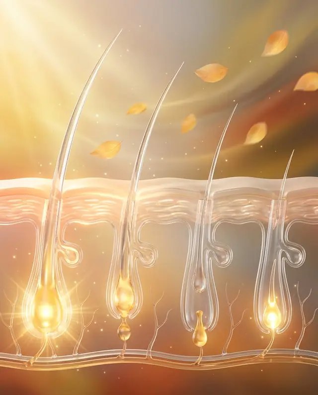 Fáze růstu vlasu – růst, přechod, klid a vypadávání