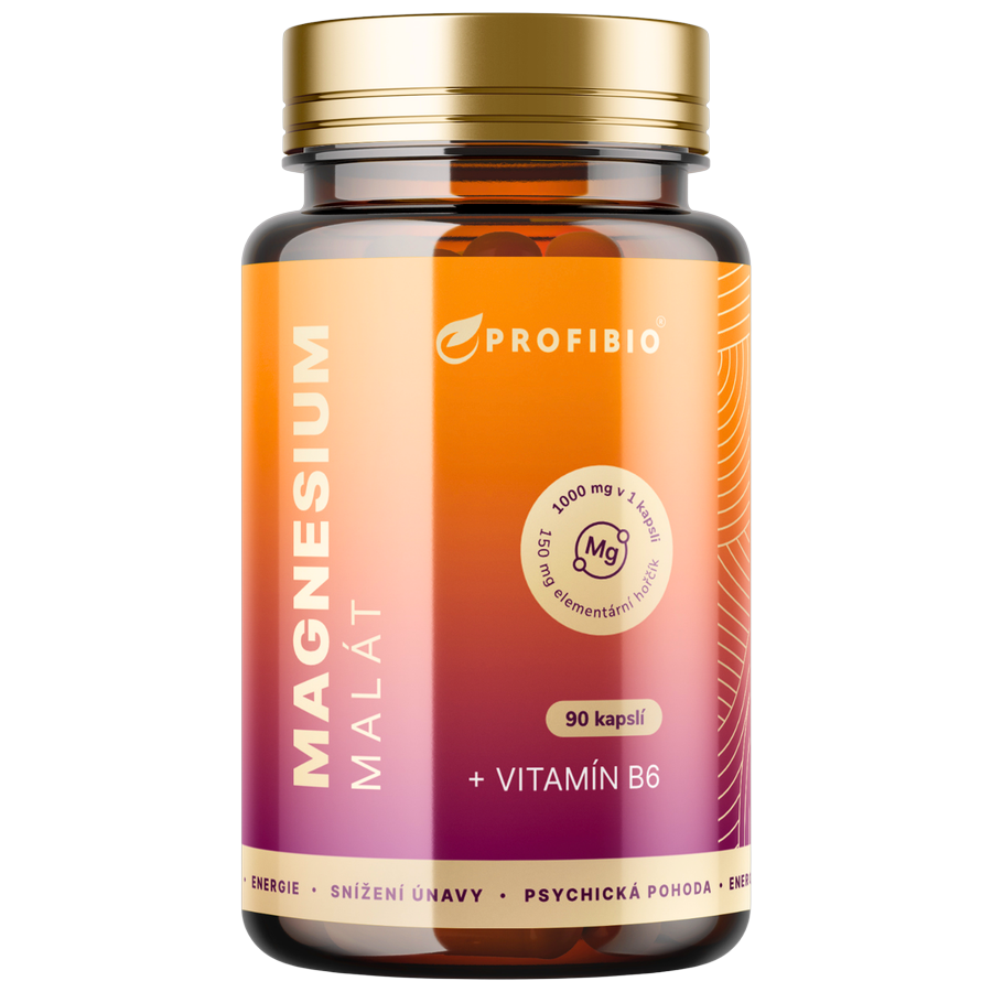 Magnesium Malát PREMIUM 1000 mg + B6 PROFIBIO