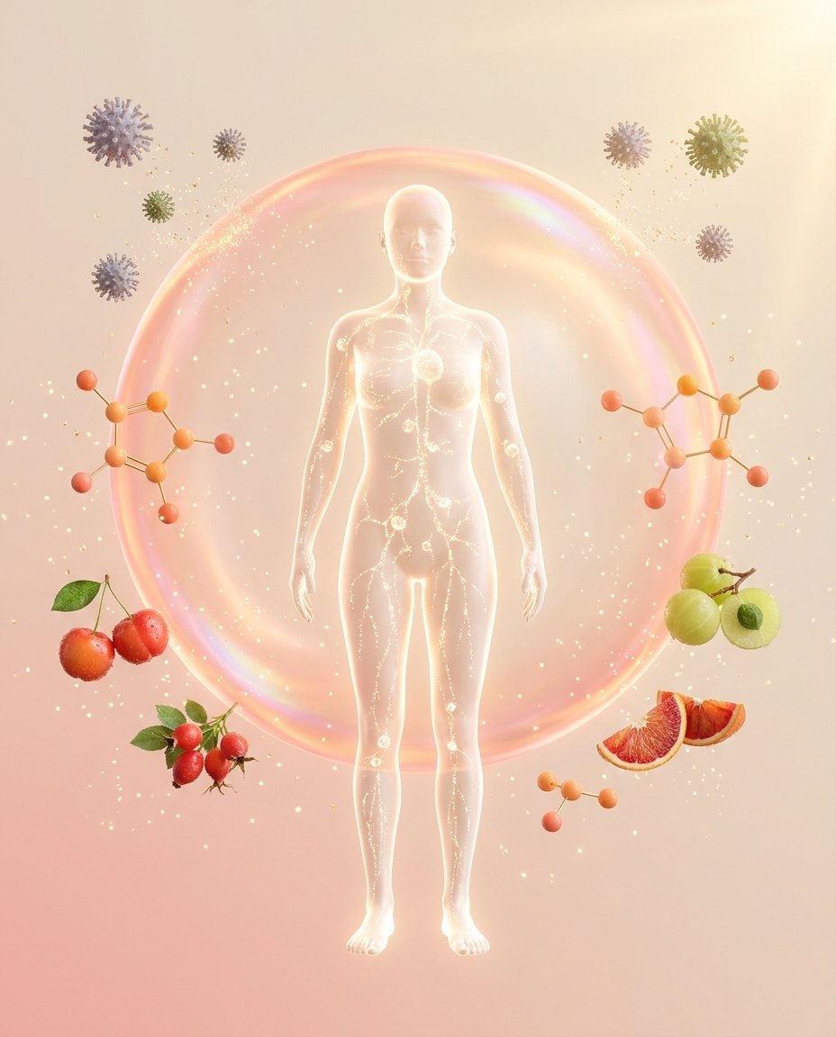 Vitamín C – imunita a ochrana buniek